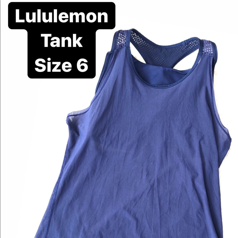 Lululemon Tank Top with built-in bra